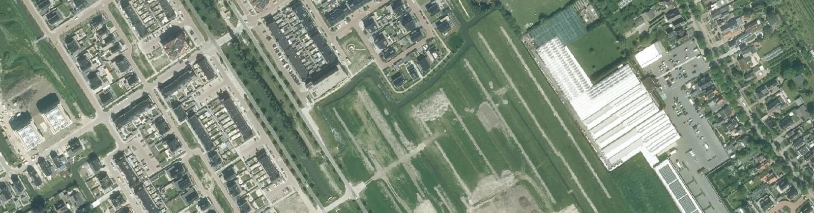 Luchtfoto van Bangert en Oosterpolder - Buurt 35 06