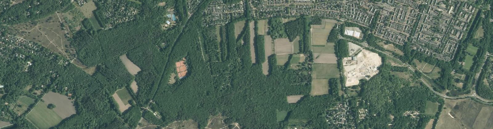 Luchtfoto van Parrewijn