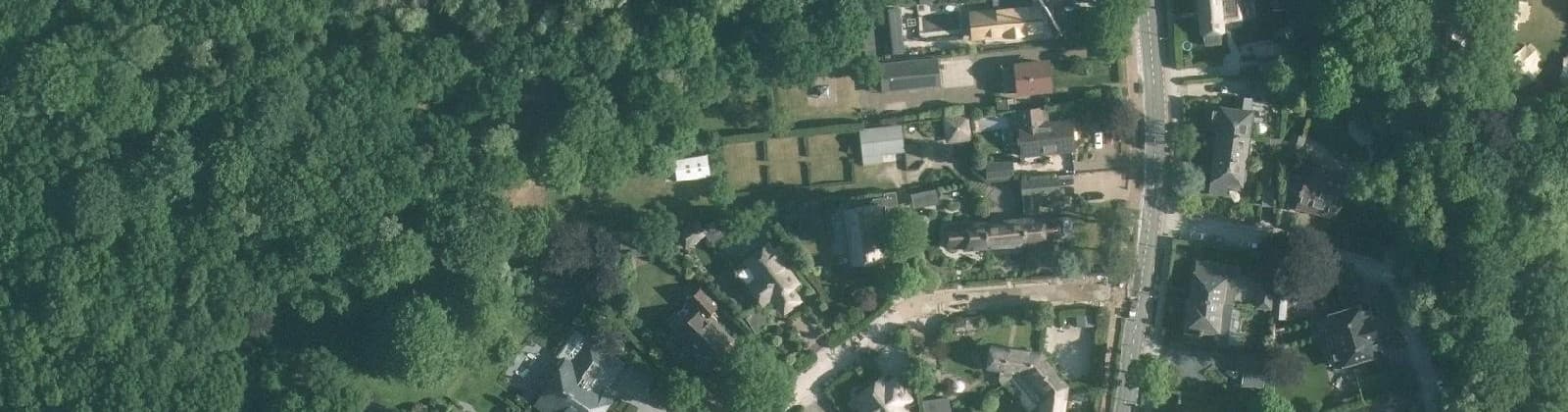 Luchtfoto van Huizerhoogt