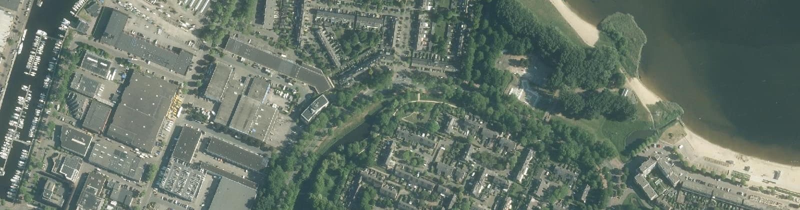 Luchtfoto van Gooierhoofd