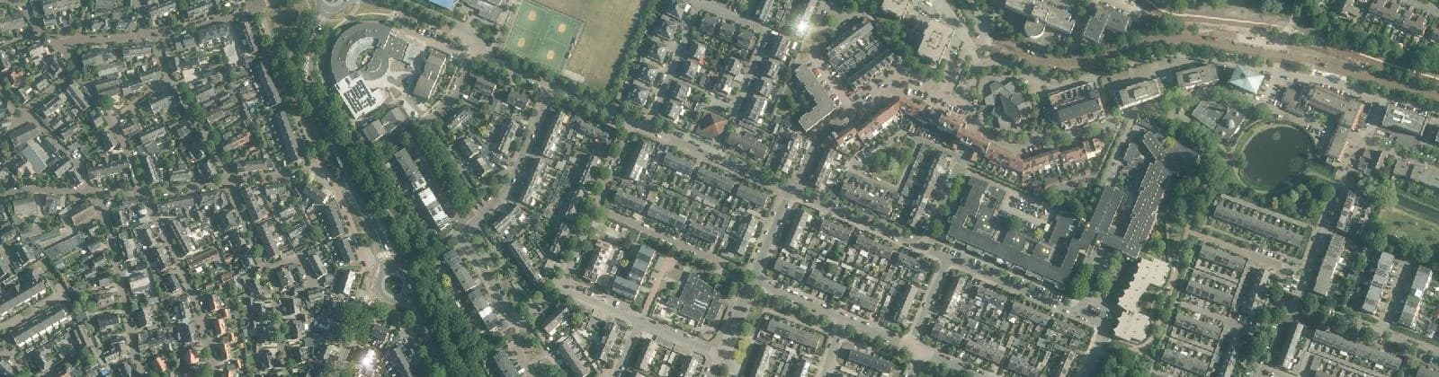 Luchtfoto van Bovenweg