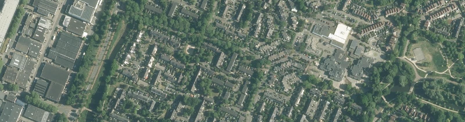 Luchtfoto van Huizermaat West