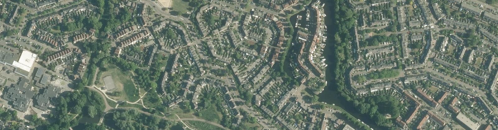 Luchtfoto van Huizermaat Noord