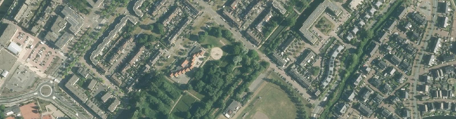 Luchtfoto van Bovenmaat-Oost