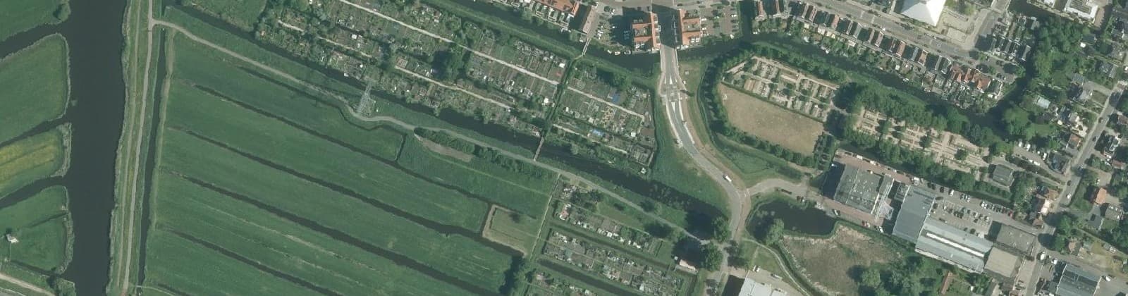 Luchtfoto van Luijendijk-zuid