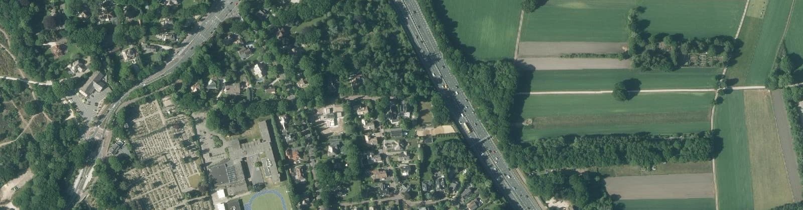 Luchtfoto van Rijksweg-Zuid