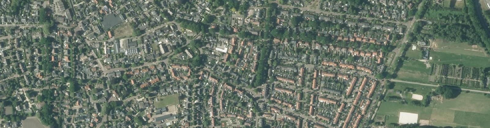 Luchtfoto van Zevenend