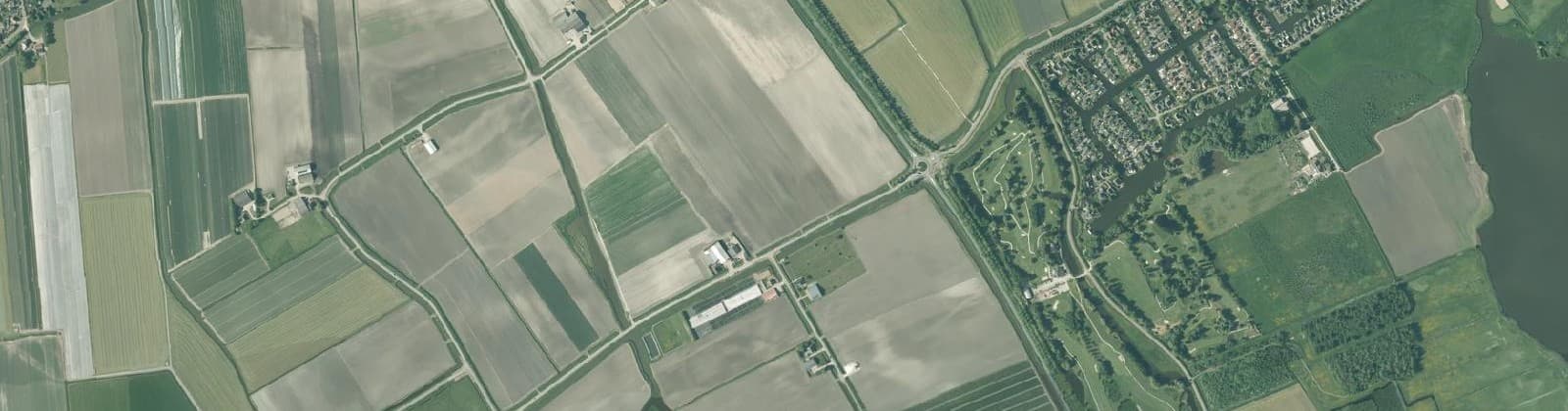Luchtfoto van Medemblik Buitengebied