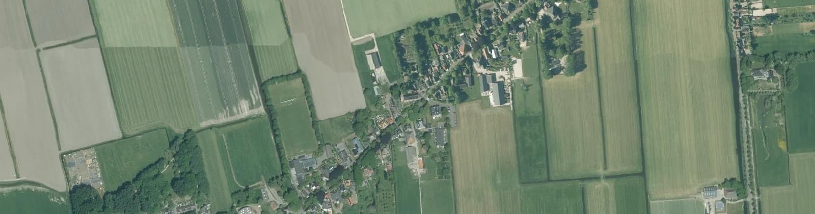 Luchtfoto van Twisk Centrum
