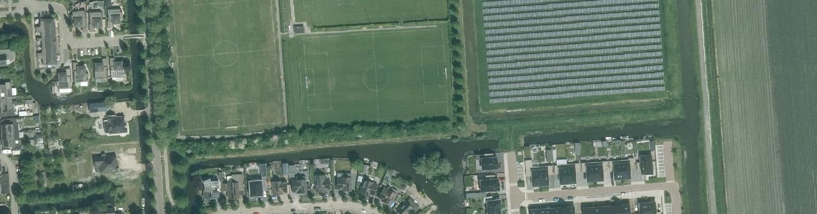 Luchtfoto van Midwoud Centrum