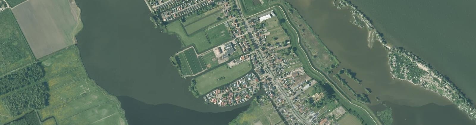 Luchtfoto van Wervershoof Onderdijk