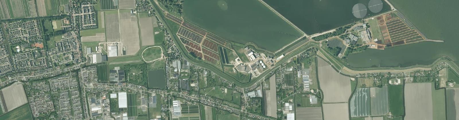 Luchtfoto van Andijk Oost
