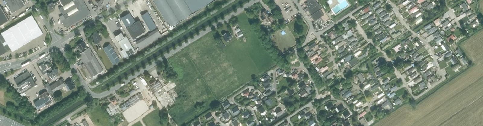 Luchtfoto van De Perelaer