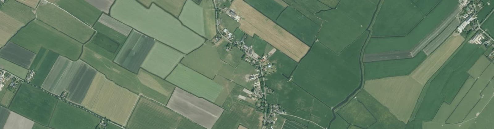 Luchtfoto van Zandwerven