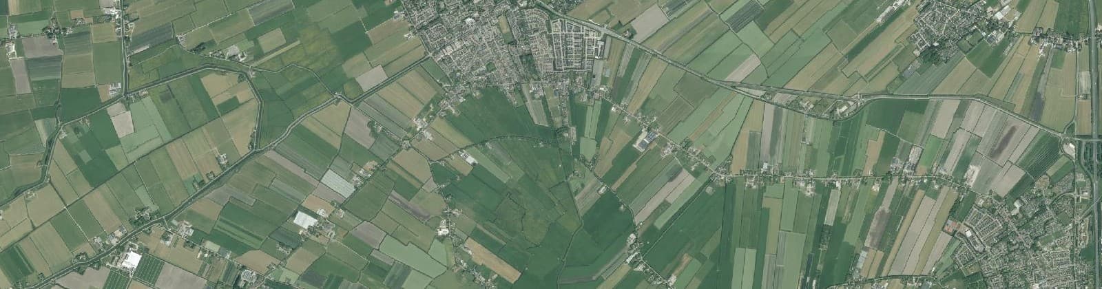 Luchtfoto van Spanbroekerweg Buiten