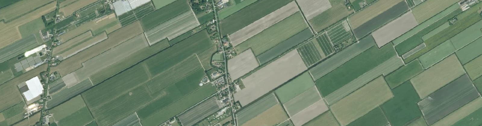 Luchtfoto van Gouwe