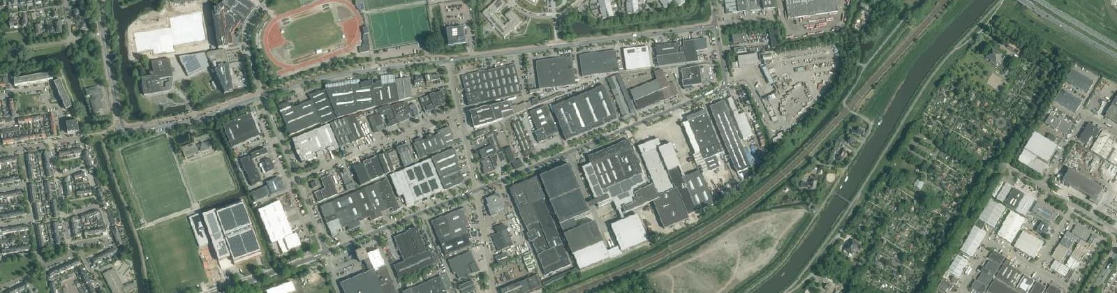 Luchtfoto van De Koog