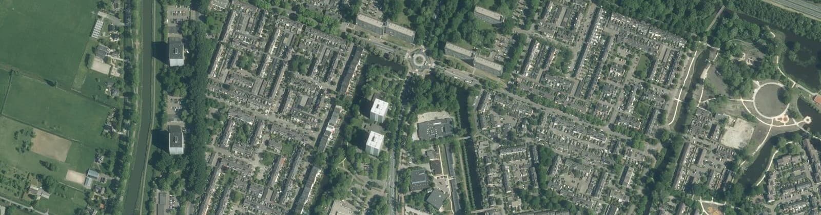 Luchtfoto van Overwhere-Noord
