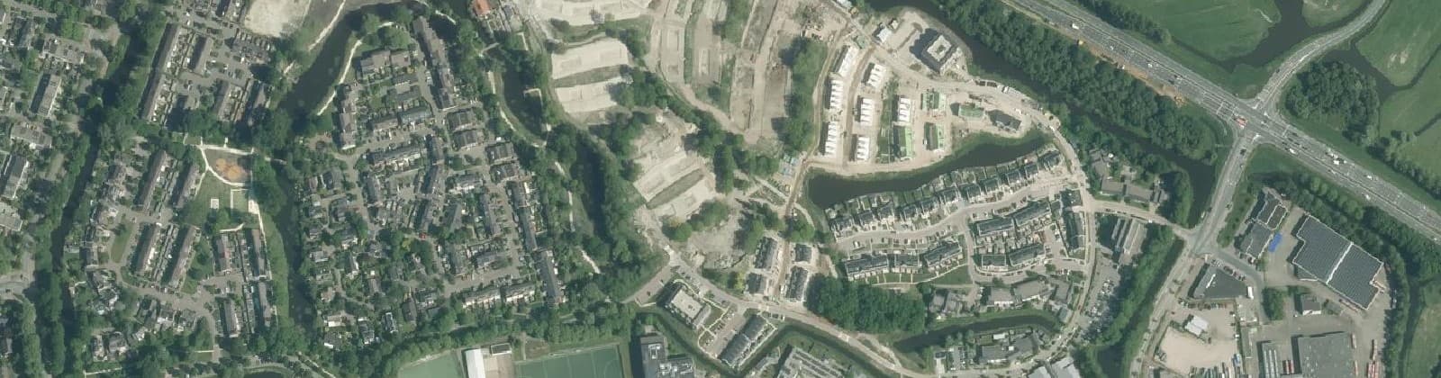 Luchtfoto van Molenkoog
