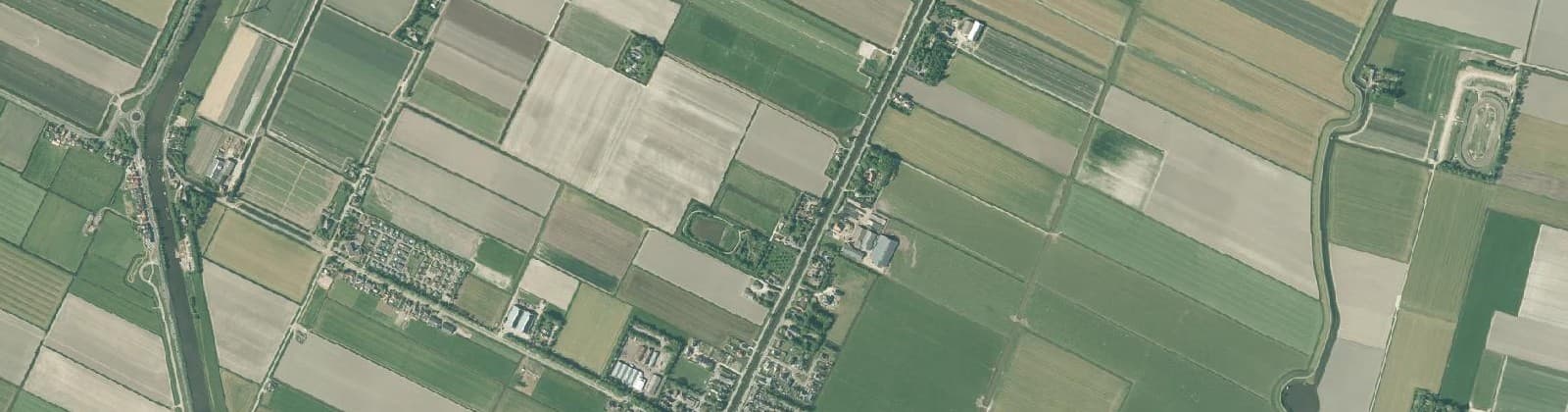 Luchtfoto van Buitengebied Burgerbrug