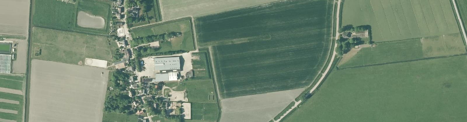 Luchtfoto van Stroet