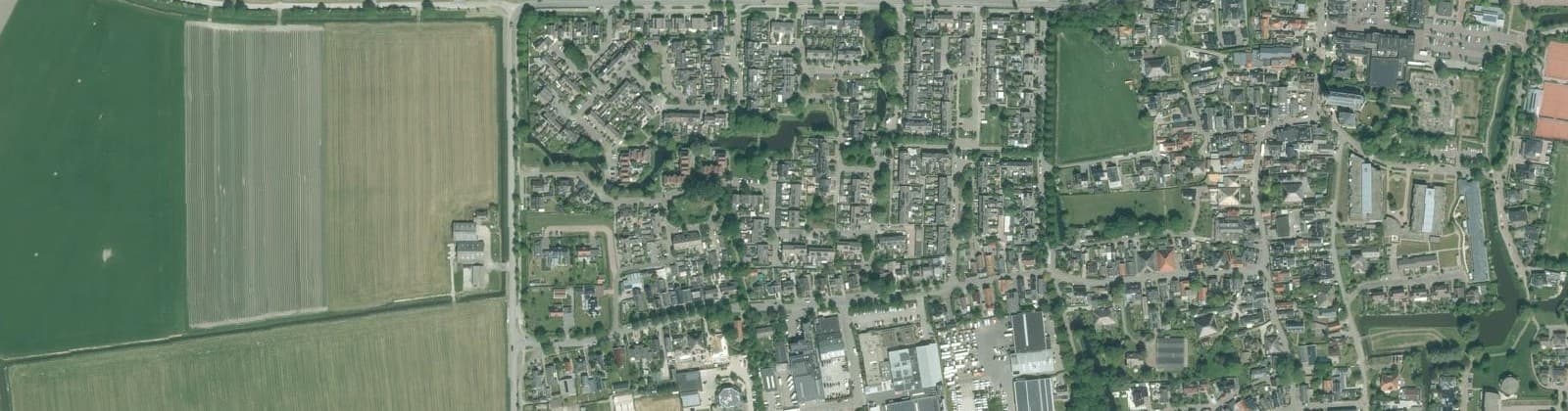 Luchtfoto van Schelphoek