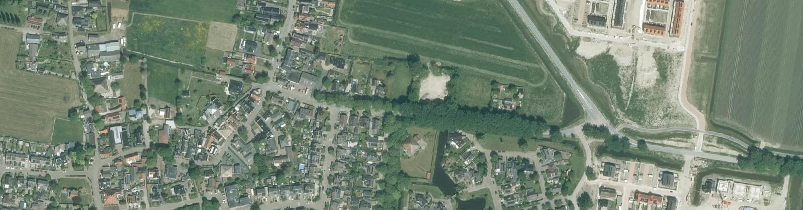Luchtfoto van Debbemeer-Noord