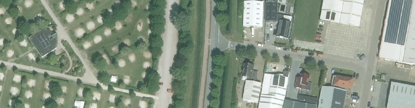 Luchtfoto van De Banne en omgeving