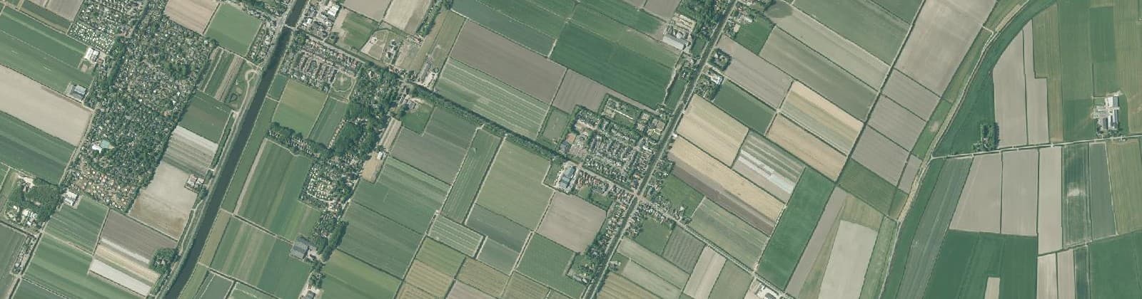 Luchtfoto van Buitengebied Sint Maartensbrug