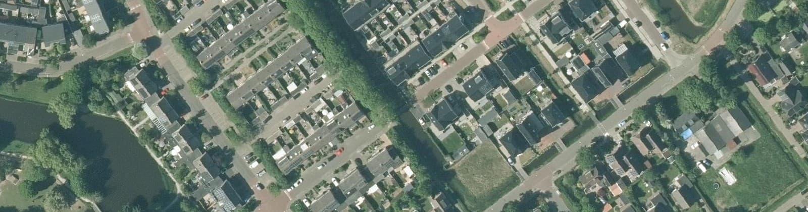 Luchtfoto van 't Zand-Noordoost