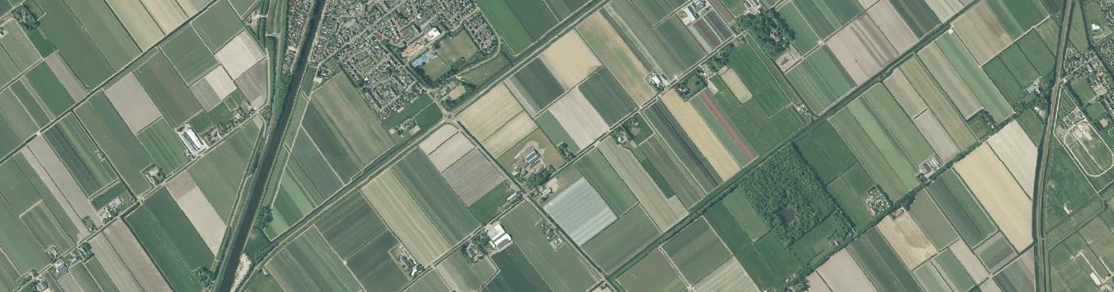 Luchtfoto van Buitengebied 't Zand-Oost