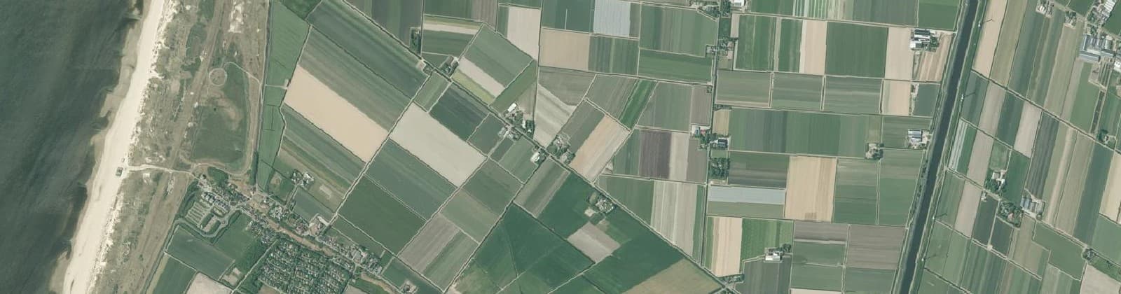Luchtfoto van Buitengebied Callantsoog-Noord