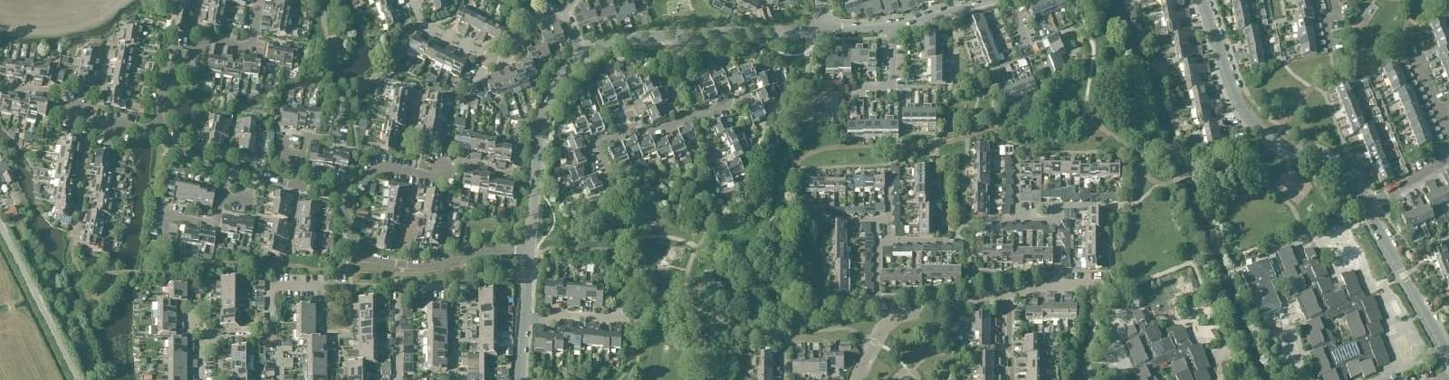 Luchtfoto van Waldervaart-Noordwest