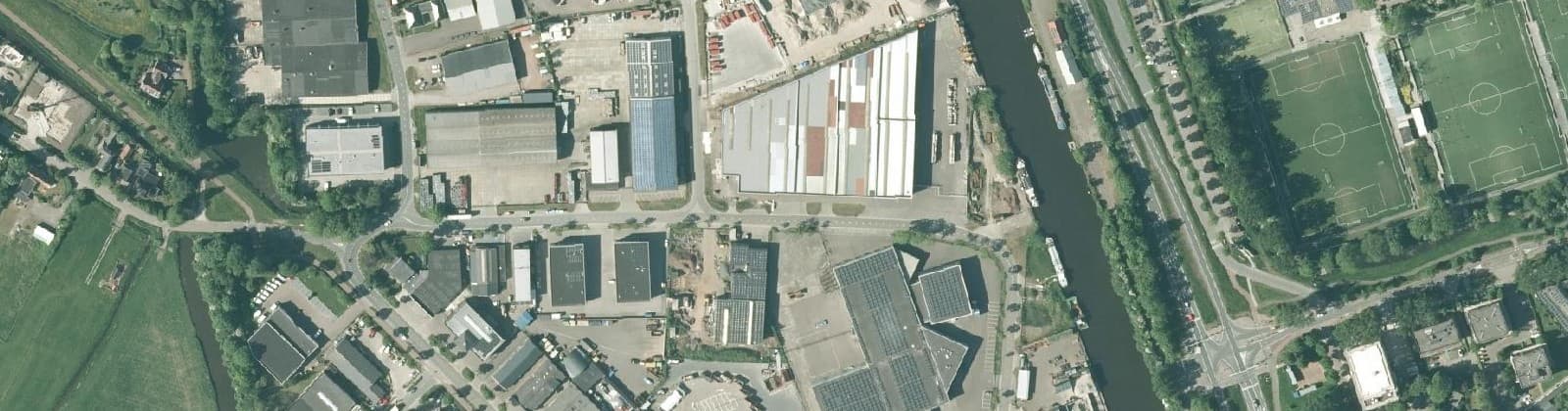 Luchtfoto van Lagedijk