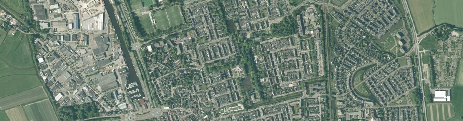 Luchtfoto van Nesdijk