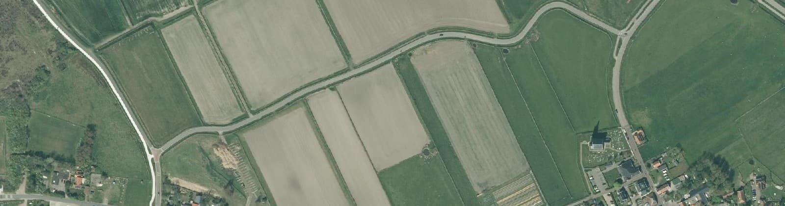 Luchtfoto van Den Hoorn