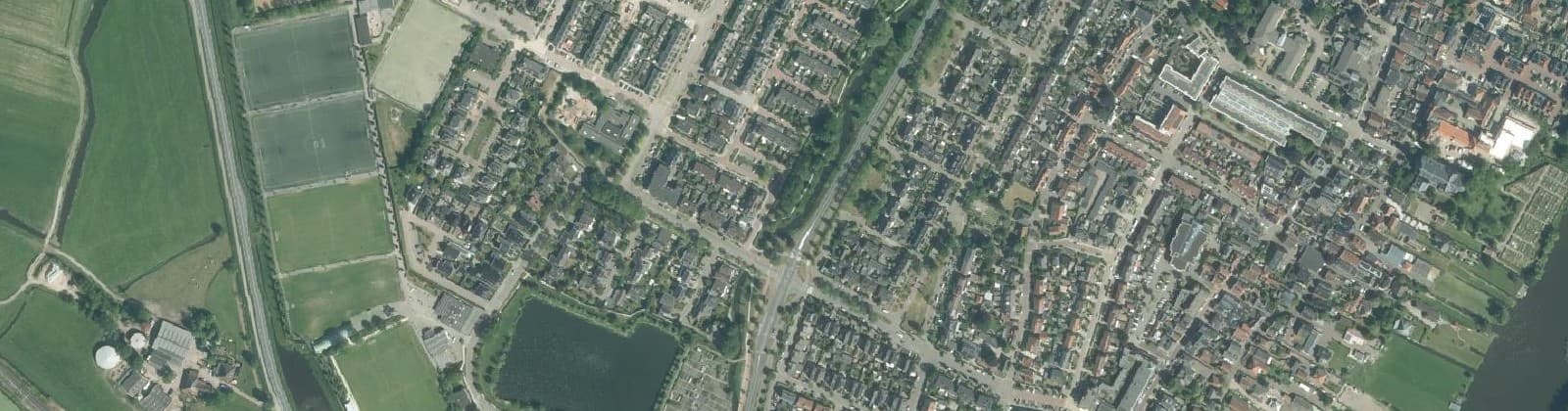 Luchtfoto van De Koog