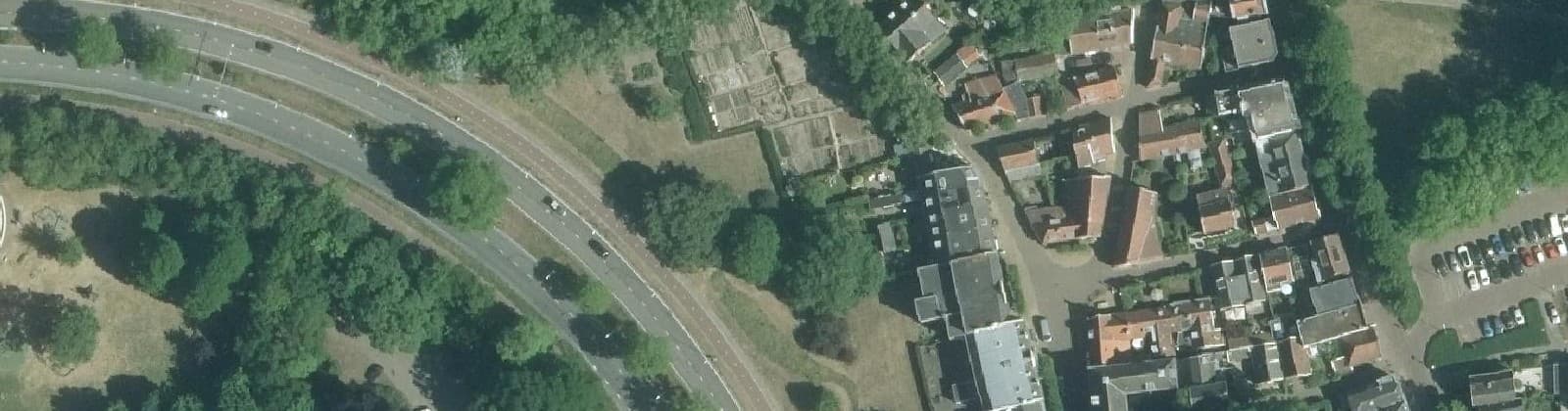 Luchtfoto van Velsen-Dorp