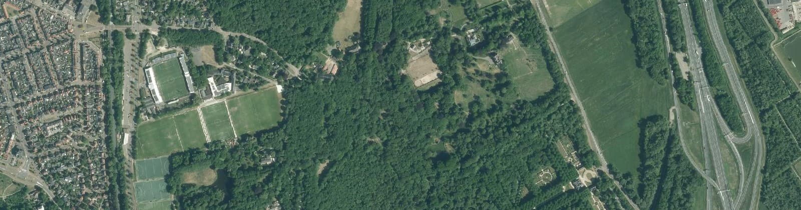 Luchtfoto van Velserbeek
