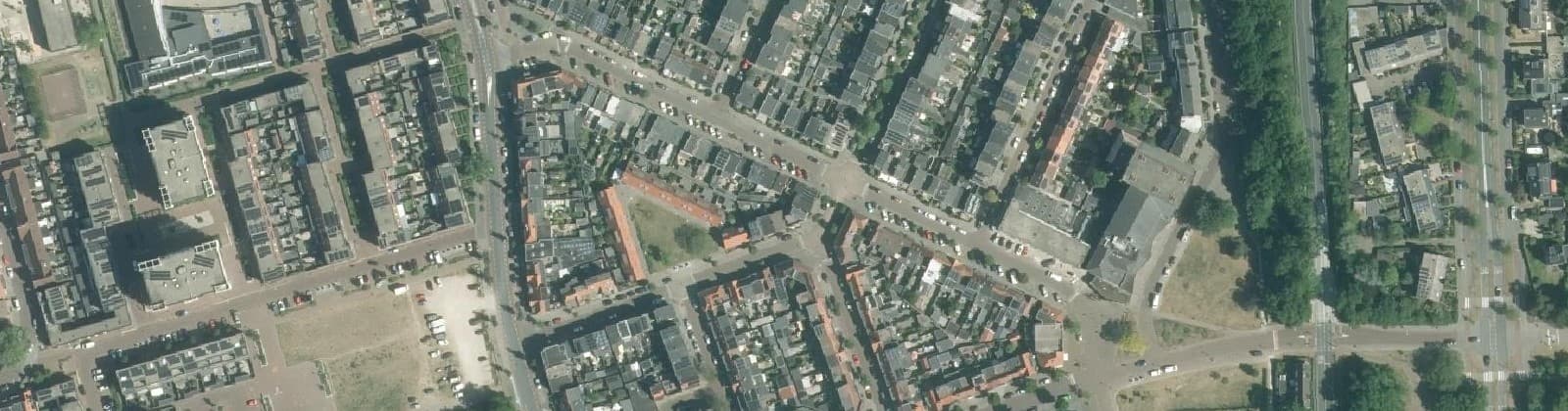 Luchtfoto van Tussenbeeksbuurt