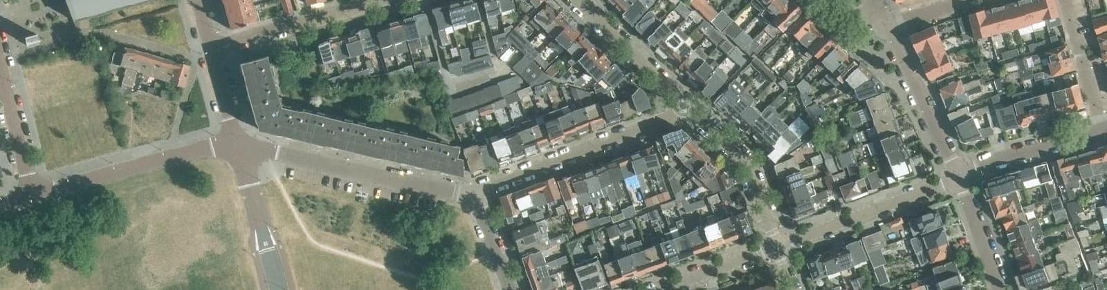 Luchtfoto van Schildersbuurt