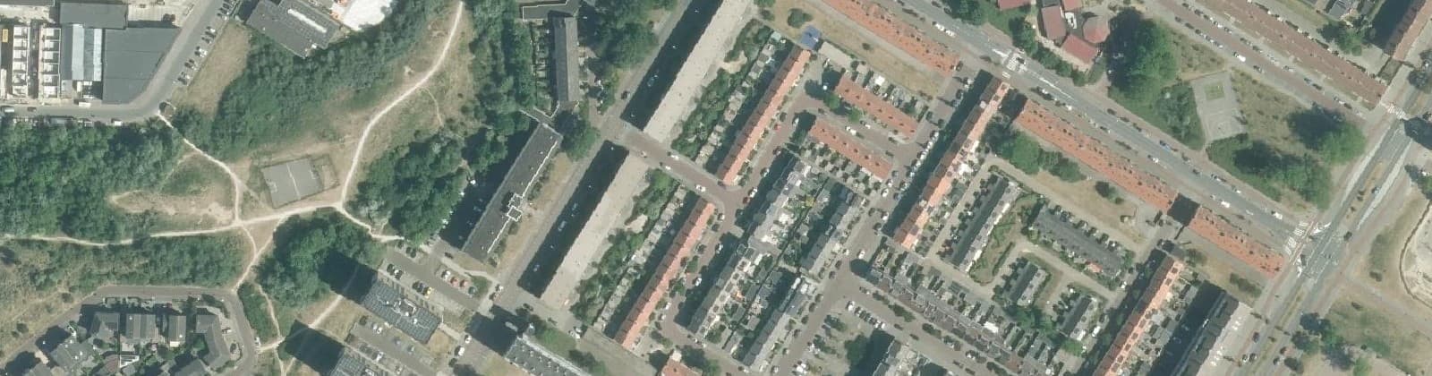 Luchtfoto van Canopusbuurt