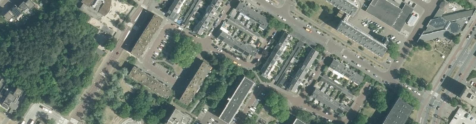Luchtfoto van Bellatrixbuurt