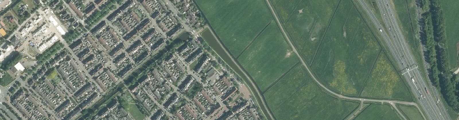Luchtfoto van Maadbuurt
