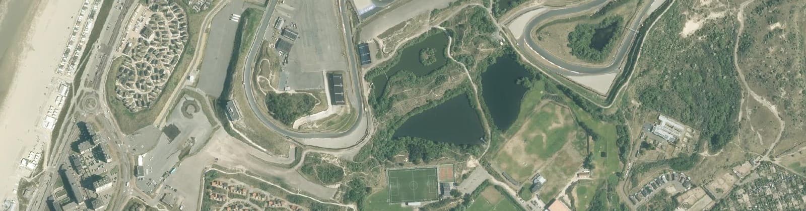Luchtfoto van Sport Circuit