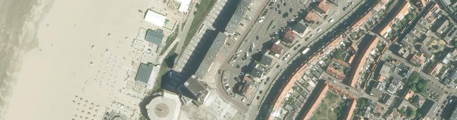 Luchtfoto van Boulevard Midden