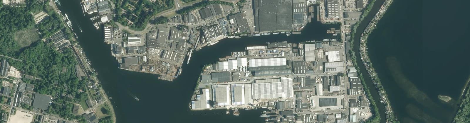 Luchtfoto van Achtersluispolder