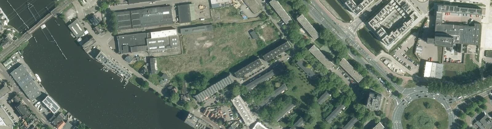 Luchtfoto van Hofwijk