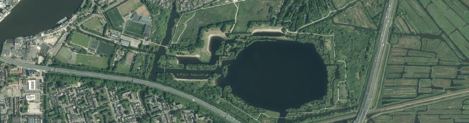 Luchtfoto van Kalf