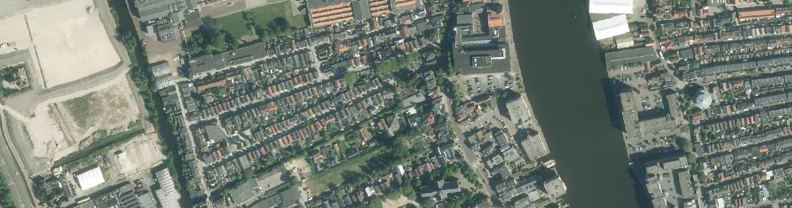Luchtfoto van Oud West